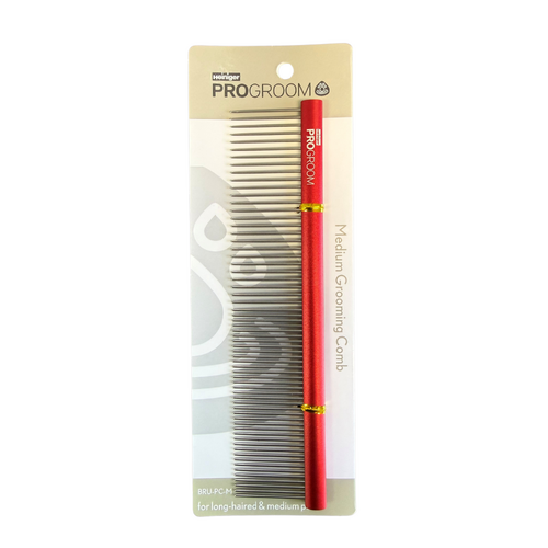 Grooming Comb ProGroom - Medium - Size 192 X 45mm