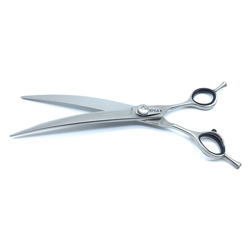8" GROOMING SCISSORS CURVED